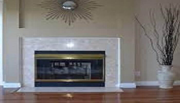 how to clean a limestone fireplace