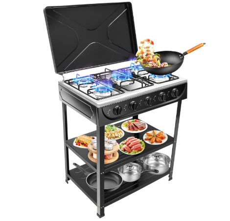 Propane Gas Stove 5 Burner