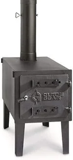 guide gear large outdoor wood stove