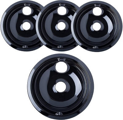 kitchen basics 101 porcelain drip pans