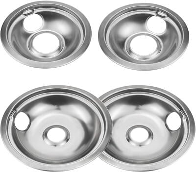 stove drip pans set of 4