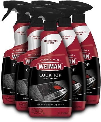 weiman ceramic and glass cooktop cleaner
