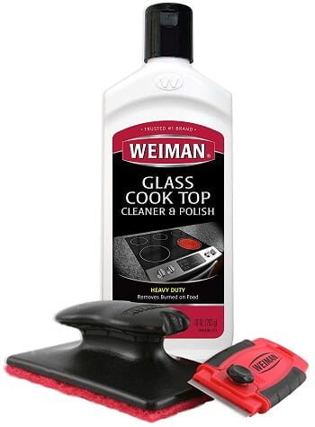 weiman cooktop cleaner kit