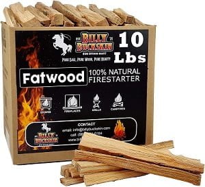fatwood fire starter sticks