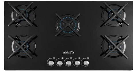 ABBA Gas Cooktop with 5 Sealed Burners