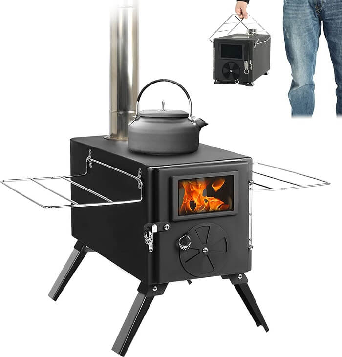 9 Best Wood Stove For Cooking And Heating With Reviews