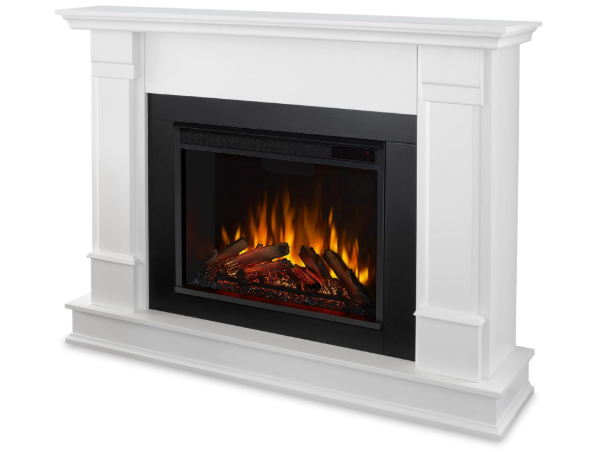 Real Flame Silverton 48” Electric Fireplace with Mantel