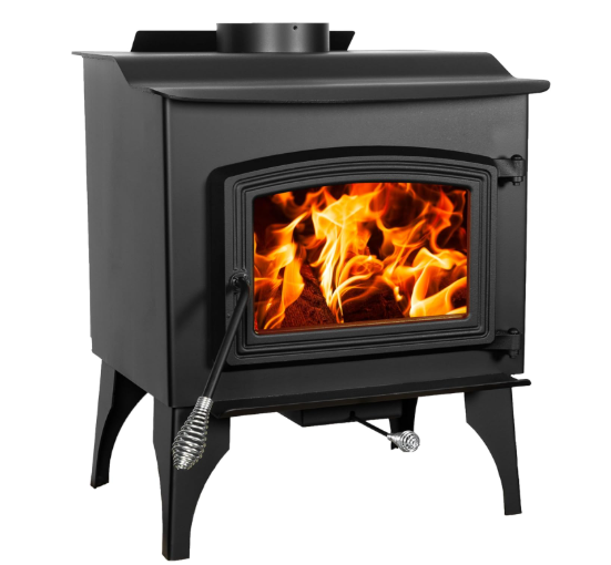 Pleasant Hearth 1,200 Sq. Ft. Small Wood Burning Stove