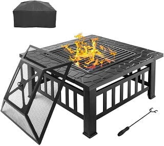 Bonnlo Outdoor Portable Fire Pit