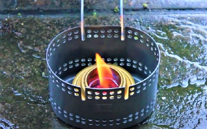 what to use in an alcohol stove