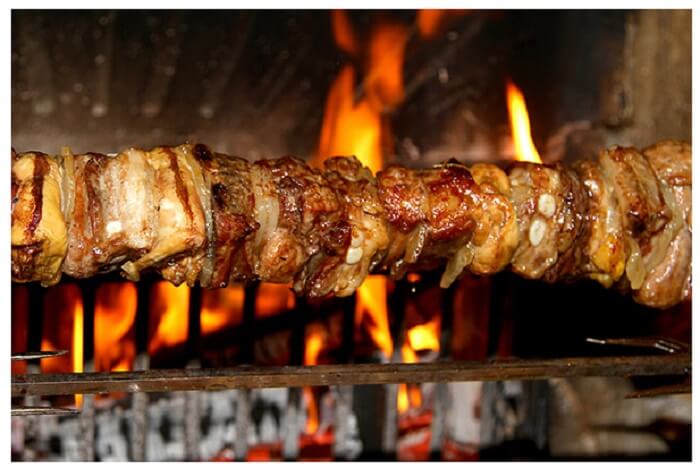 can you cook food in a gas fireplace