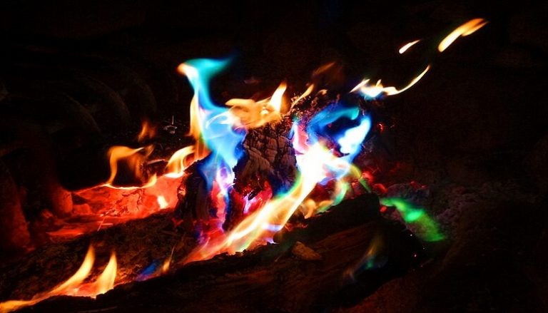 best color changing fire packets