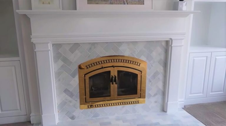 how to clean burn marks off marble fireplace