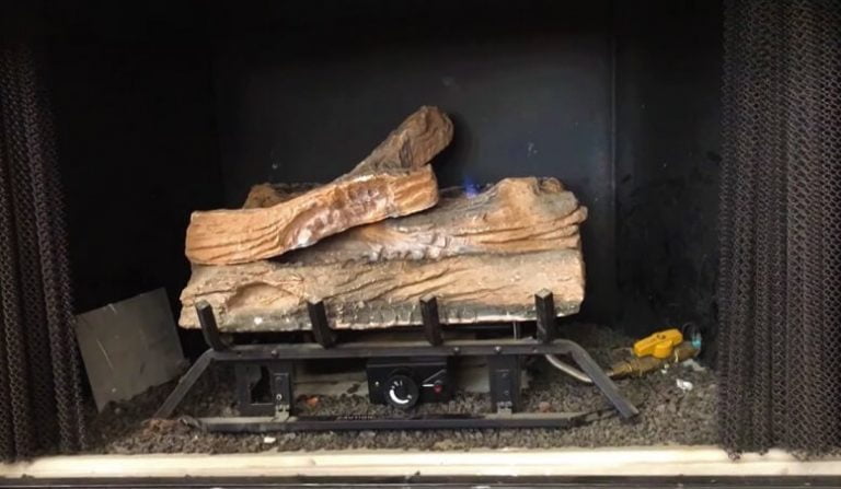 how to turn off a gas fireplace without a key