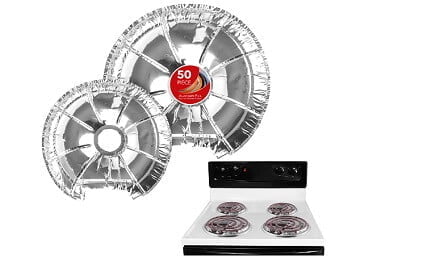 Round Electric Stove Burner Covers