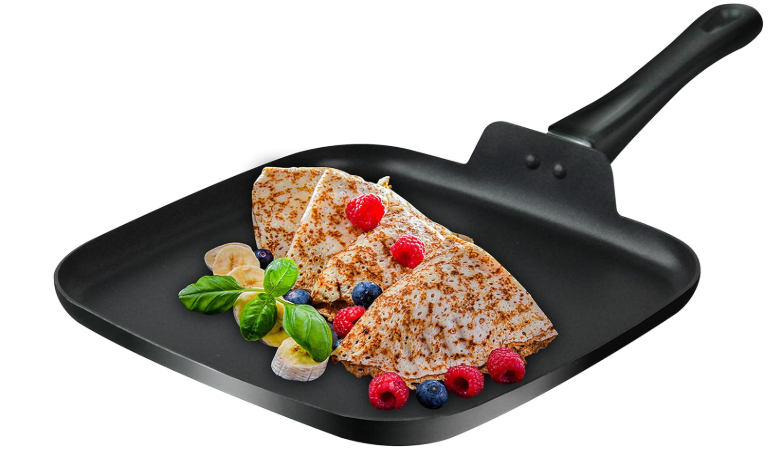 LECOOKING 10 Inch Square Griddle Pan