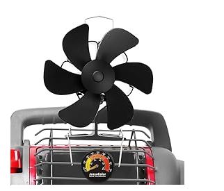 JossaColar Wood Stove Fan for Buddy Heater