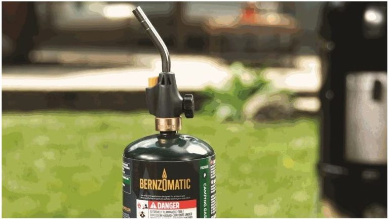 can you use bernzomatic propane with coleman stove