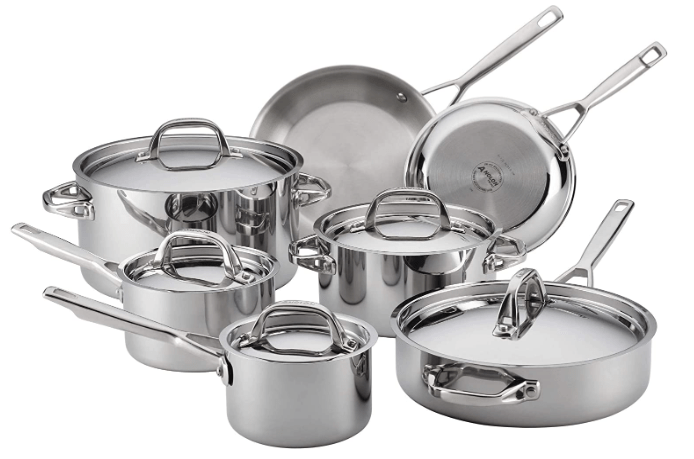 Anolon 30822 Triply Clad Stainless Steel Cookware