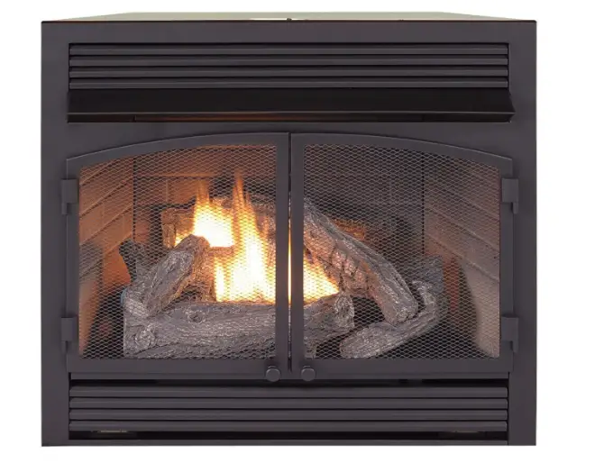 Duluth Forge Dual Fuel Ventless Gas Fireplace - 32,000 BTU