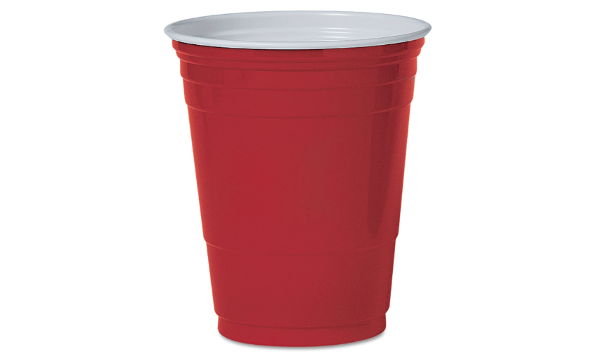 are solo red cups microwave safe