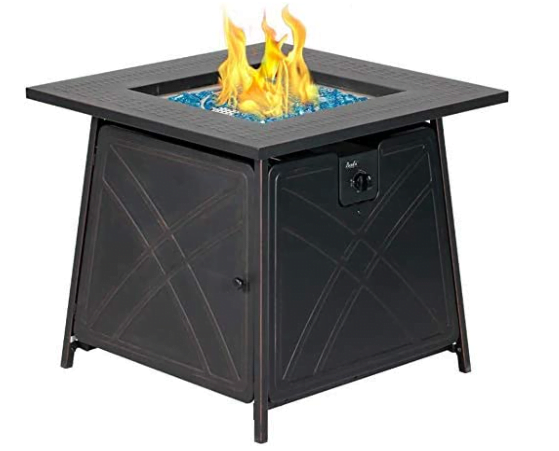 BALI OUTDOORS Gas FirePit Table