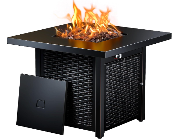 Ciays 28 Inch Propane Fire Pit