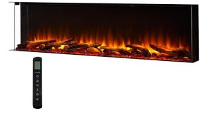 SIMPLIFIRE Scion Trinity 55 inch 3-Sided Linear Electric Fireplace