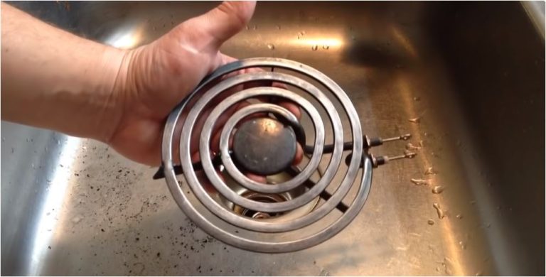 can you soak stove coils