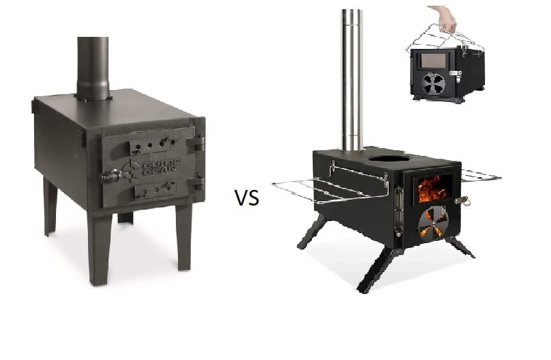 cast iron vs steel wood stove