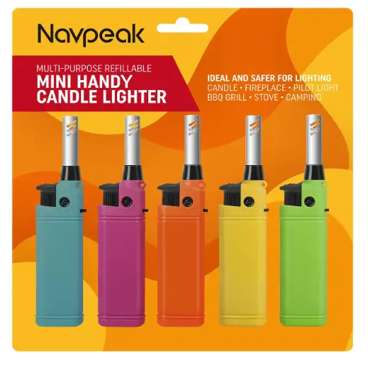 Navpeak Mini Candle Lighter Multipurpose Lighter Utility Lighter