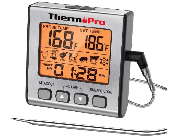 ThermoPro TP16S Digital Meat Thermometer for Cooking and Grilling