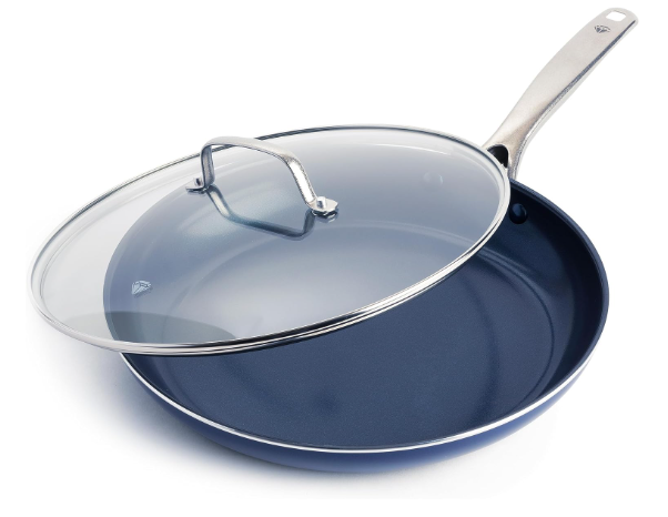 Blue Diamond Cookware Diamond Infused Ceramic Nonstick 12" Frying Pan Skillet