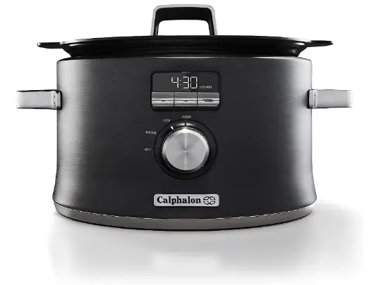 Calphalon Slow Cooker with Digital Timer and Programmable Controls