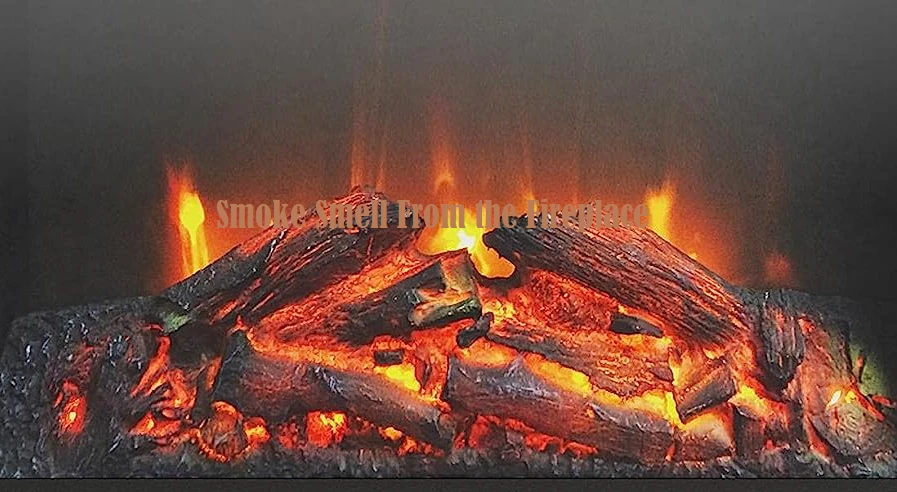 smoke smell from the fireplace