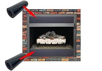 Neattec Magnetic Fireplace Draft Stopper