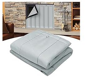 Wintcomfort Fireplace Draft Stopper Blanket