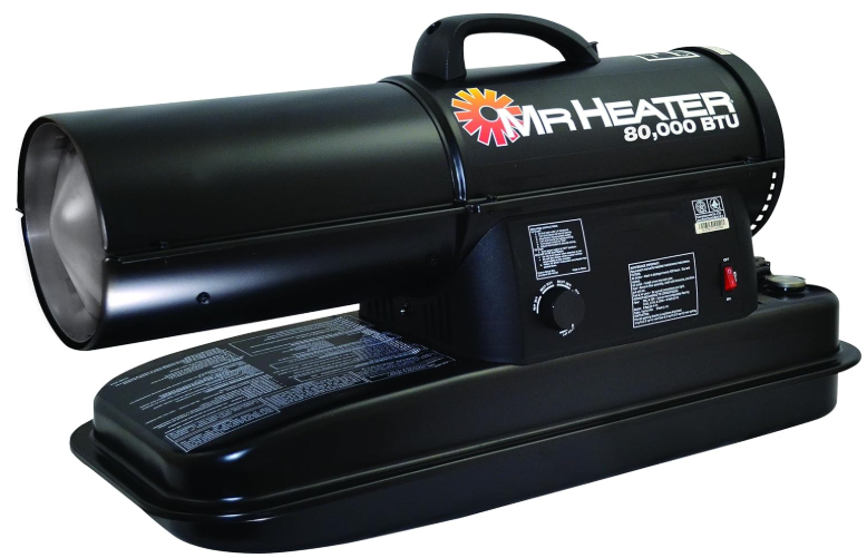 Mr. Heater 80,000 BTU Forced Air Kerosene Heater