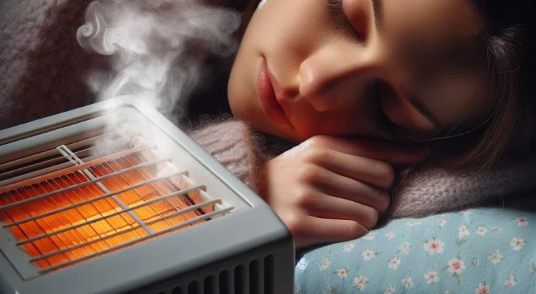 heater smells like gas