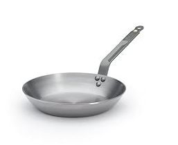 De Buyer MINERAL B Carbon Steel Fry Pan