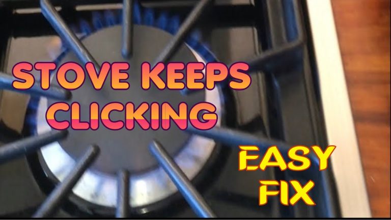 Why is My Gas Stove Clicking When off