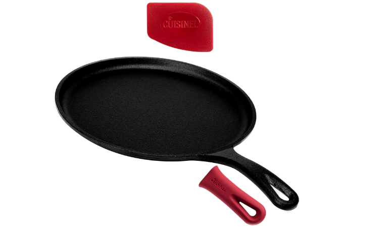 Cuisinel Cast Iron Round Griddle