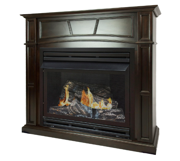 Pleasant Hearth 46 Full Size Natural Gas Vent Free Fireplace