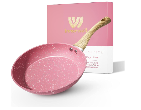 8-Inch Pink Nonstick Egg Pan