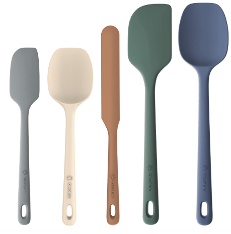 ChefAide Silicone Spatula Set