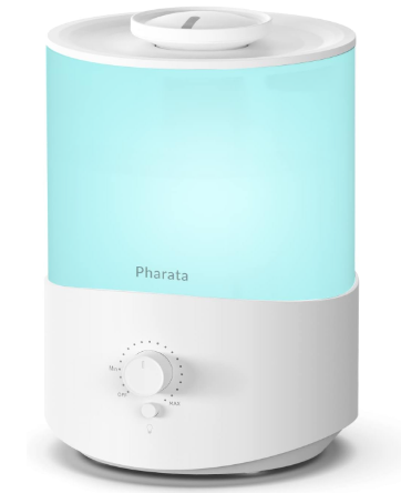 Pharata 2.5L Cool Mist Humidifier with Essential Oil Diffuser
