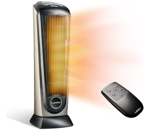 Lasko Oscillating Ceramic Tower Space Heater