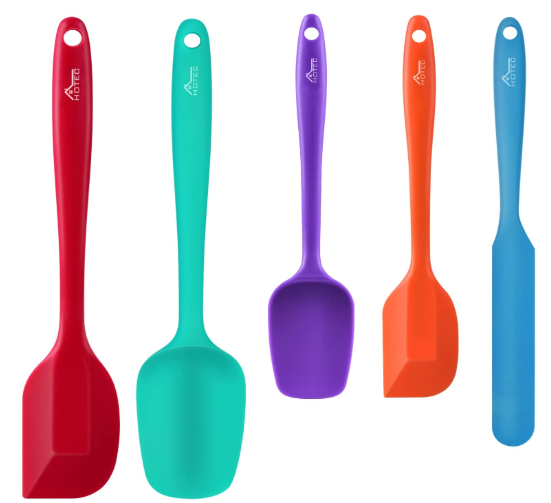 HOTEC Silicone Rubber Spatula Set