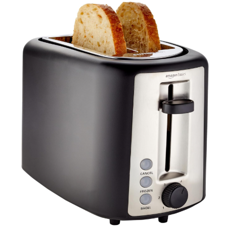 Amazon Basics 2 Slice Toaster
