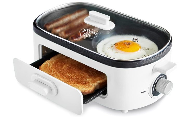 GreenLife 3-in-1 Breakfast Maker Station